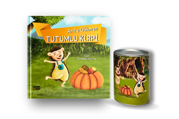 TUTUMLU KİRPİ MASALI SESLENDİRME QR KODLU KONSEPT KUMBARA HEDİYELİ